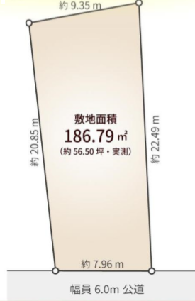 江戸川区江戸川5丁目 売土地