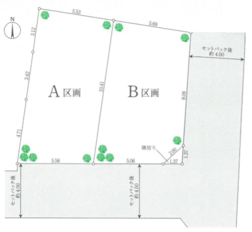 荒川区西尾久2丁目 B区画 売土地