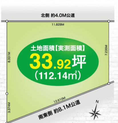 江戸川区本一色3丁目 売土地