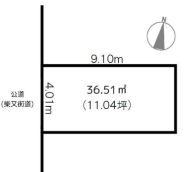 江戸川区北小岩2丁目 売土地