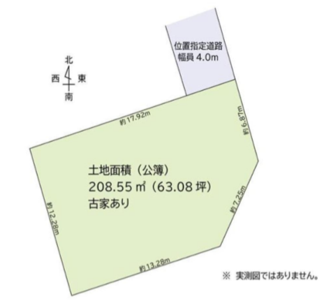 葛飾区金町3丁目 売土地