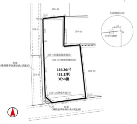 江東区北砂3丁目 売土地