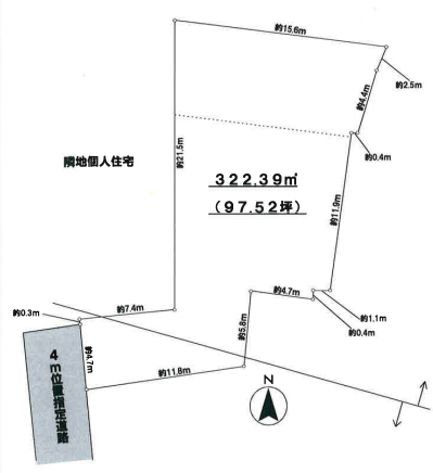 新宿区下落合4丁目 売土地