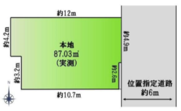 杉並区成田西2丁目 売土地