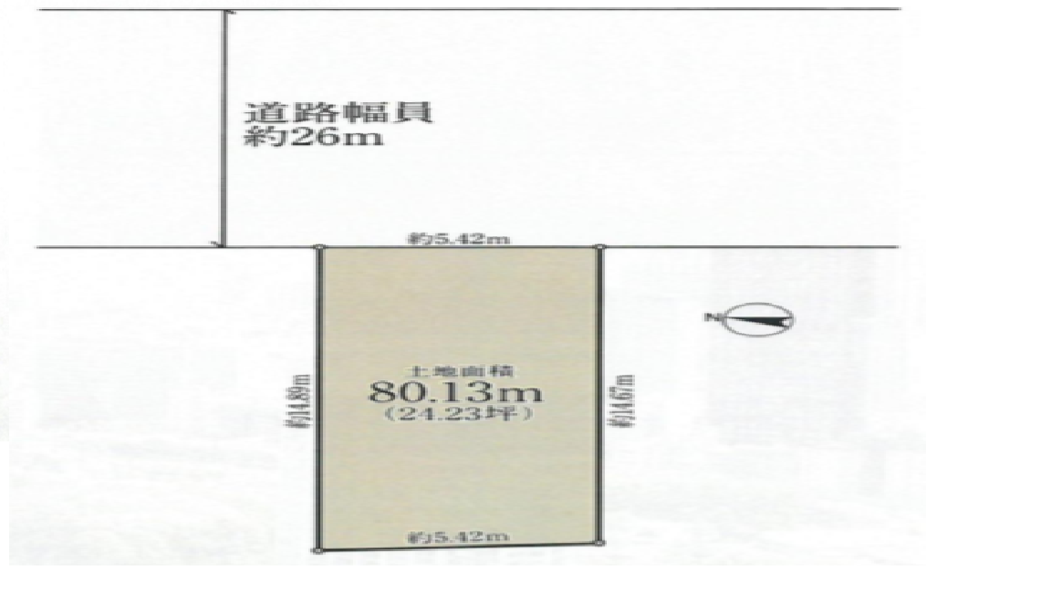 北区志茂2丁目 売土地